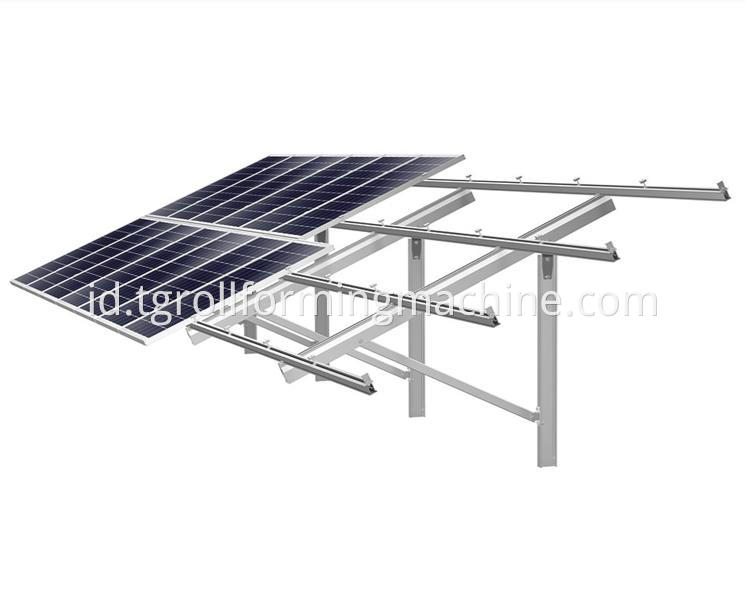 Solar Panel Mounting Bracket Roll Forming Machine